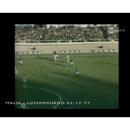 Clasf. Mundial 1978 Italia-3 Luxemburgo-0