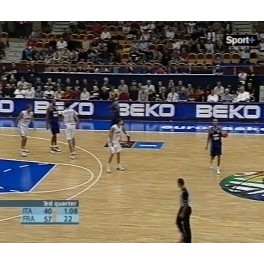 Eurobasket 2003 1ªfase Italia-52 Francia-85