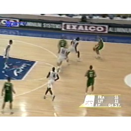 Eurobasket 2001 1ªfase Francia-76 Lituania-65