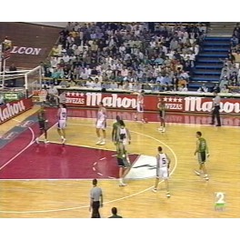 Liga ACB 96/97 1/2 1ºpartido R.Madrid-85 Joventud-76