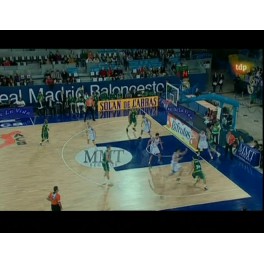 Liga ACB 10/11 1ªfase R.Madrid-82 Unicaja-72