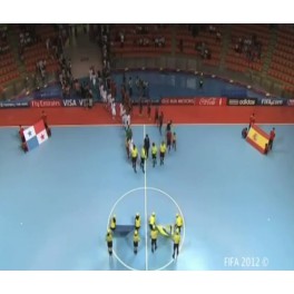 Mundial Futbol Sala 2012 1ªfase España-8 Panama-3 (resumen)
