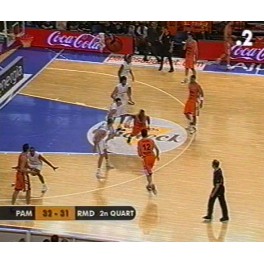 Liga ACB 05/06 1ªfase Pamesa-72 R.Madrid-76