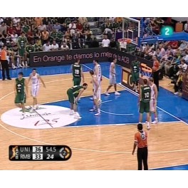 Liga ACB 09/10 1ªfase Unicaja-79 R.Madrid-81