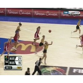 Final Mundobasket Femenino 2006 Australia-91 Rusia-74