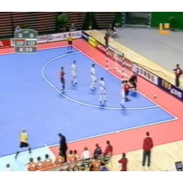 Mundial Futbol Sala 2004 2ªfase España-2 Rep. Checa-0