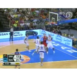 Eurobasket 2007 1ªfase Serbia-65 Rusia-73