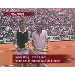 Final Roland Garros 1981 Borg-Lendl