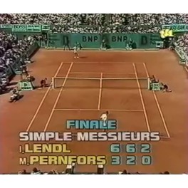 Final Roland Garros 1986 Lendl-Pernfors