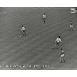 Amistoso 1974 Italia-0 Bulgaria-0