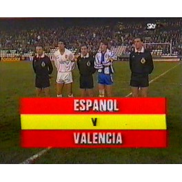 Liga 87-88 Espanyol-3 Valencia-1