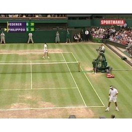 Final Wimbledon 2003 Federer-Philippoussis