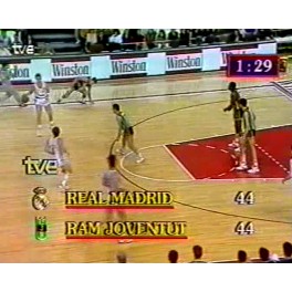 Liga ACB 88-89 fase regular R.Madrid-101 Joventud-90