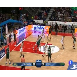 Liga Endesa 12-13 1ªfase R.Madrid-79 Unicaja-64