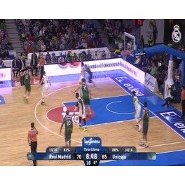 Liga ACB 15-16 fase regular R.Madrid-85 Unicaja-80 Liga ACB 15-16 fase regular R.Madrid-85 Unicaja-80